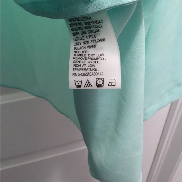 NWT ~ The Bay purchase size 6 mint green - Picture 4 of 5